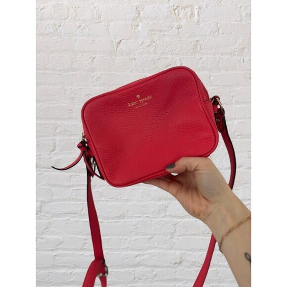Kate Spade Red Coral Crossbody Bag - Picture 2 of 4